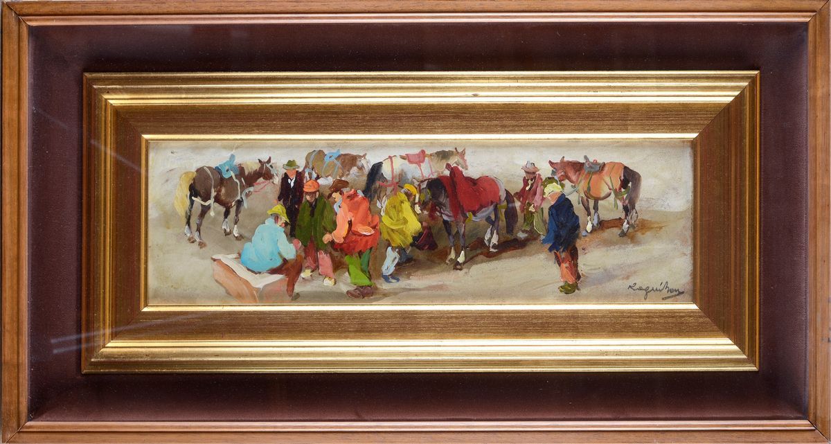 Basso Ragni - Cavalli e Figure
