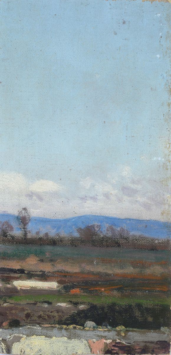 Anonimo, inizi XIX sec. - Paesaggio