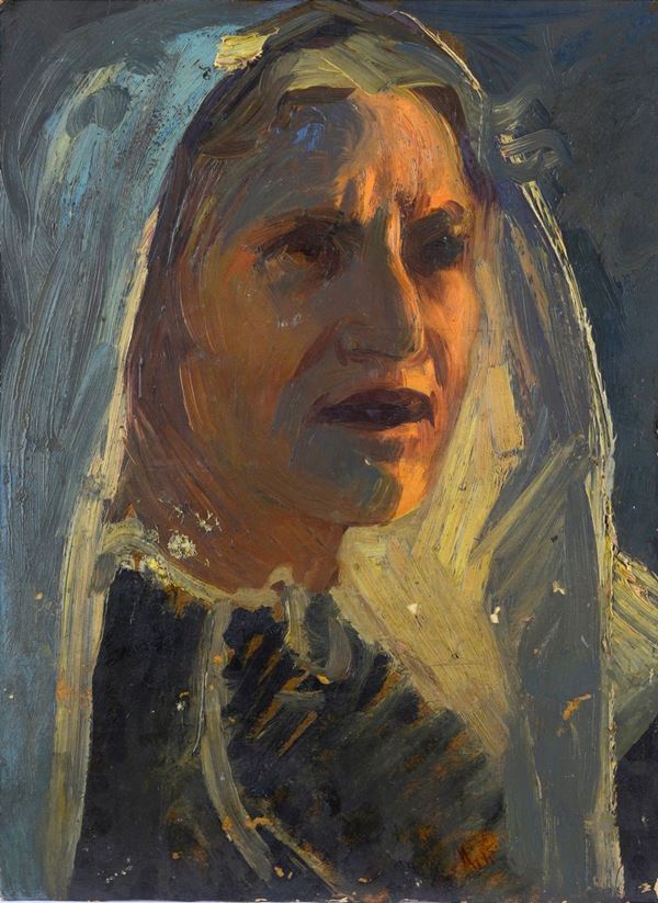 Anonimo, XX sec. - Woman's face