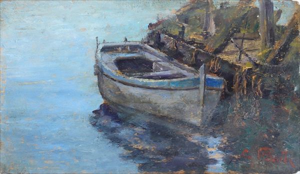 Giuseppe Palanti - Boat at mooring