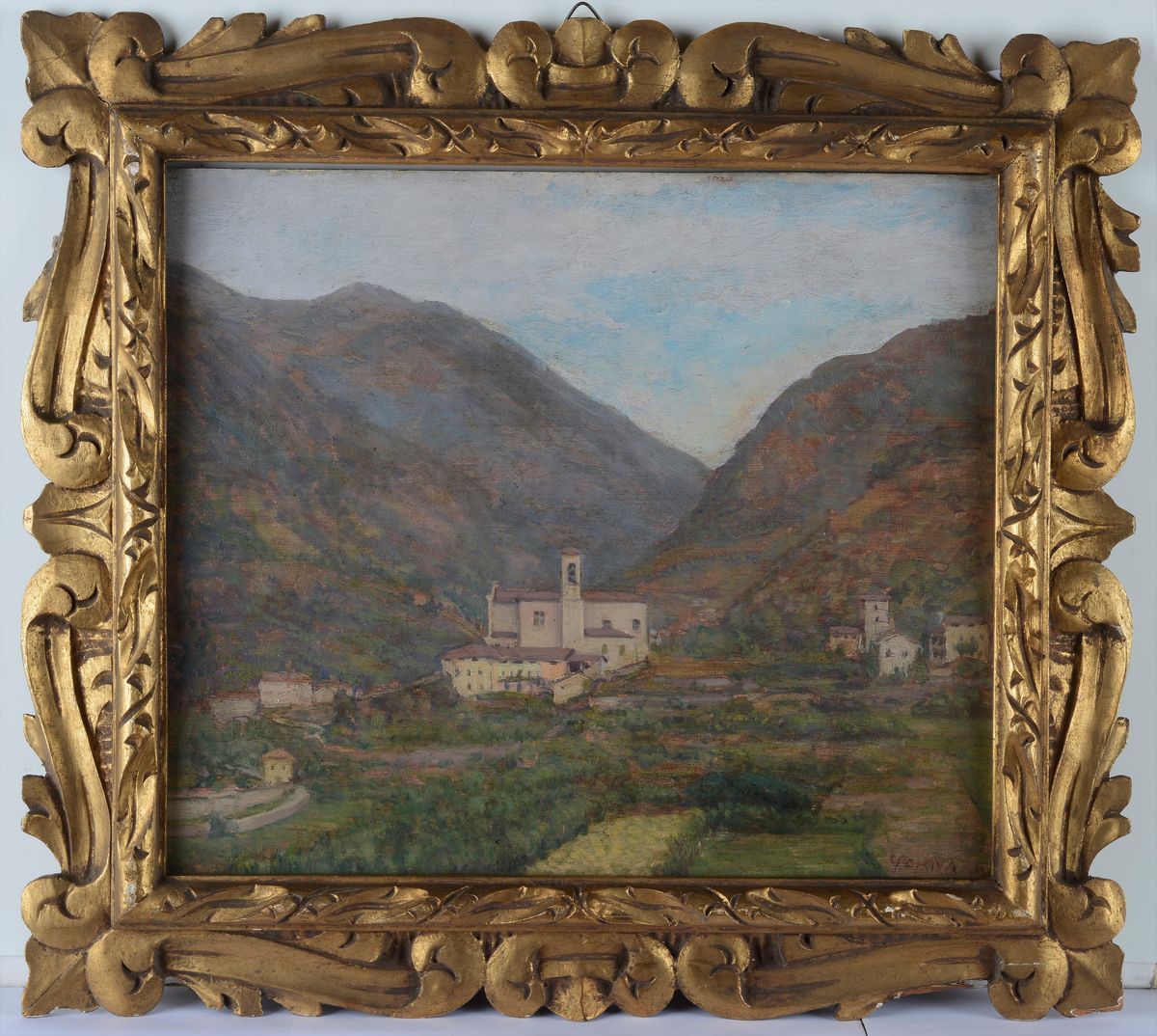 Attr. a Carlo Fornara - La Chiesa nella Valle