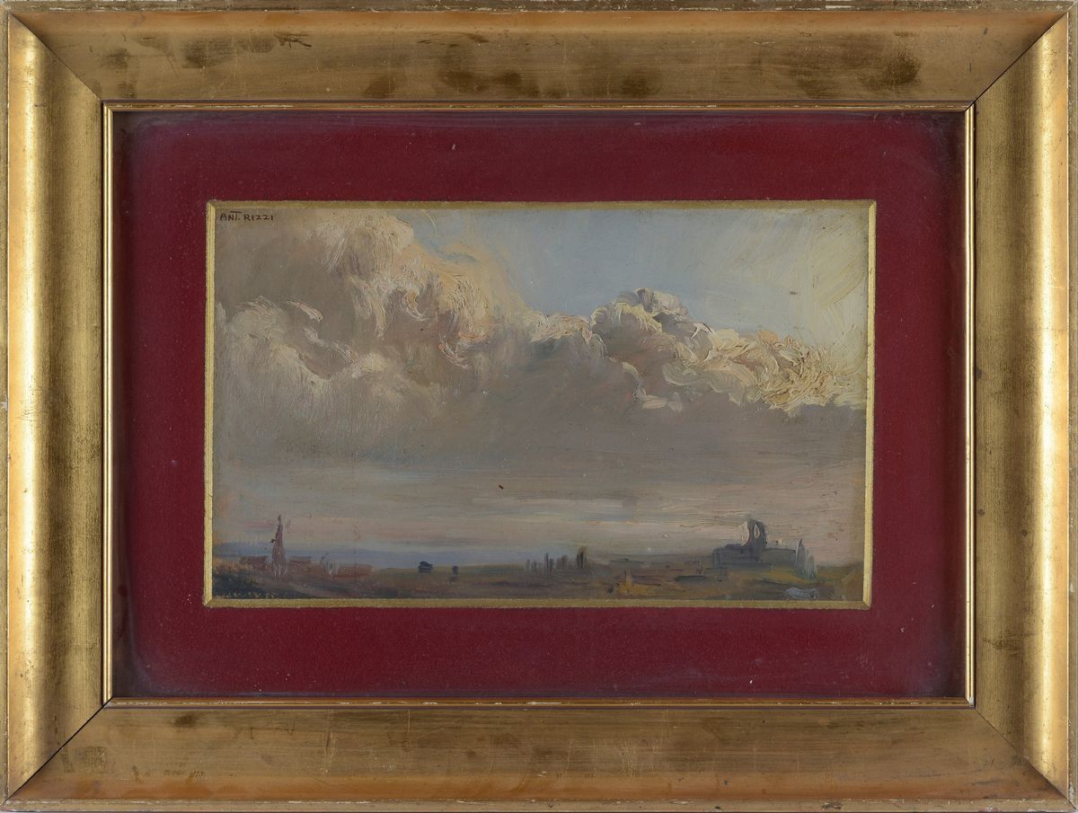 Antonio Rizzi - Paesaggio con Nubi