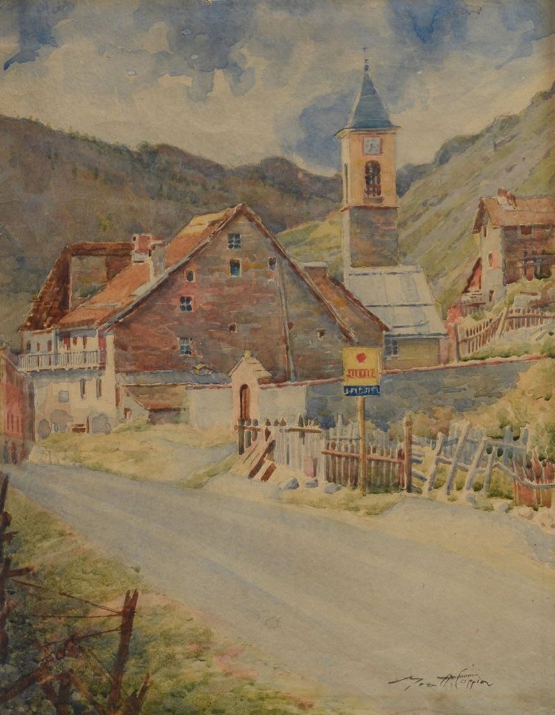 Attr. a Mario Moretti Foggia - Paese di Montagna