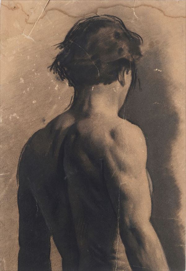 Anonimo, XX sec. - Nudo di spalle