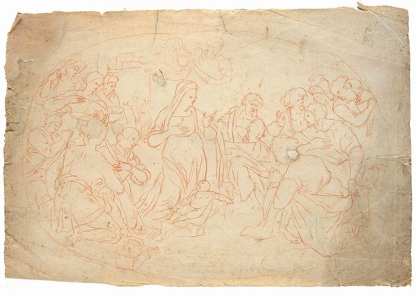 Anonimo, XVIII sec. - Natività