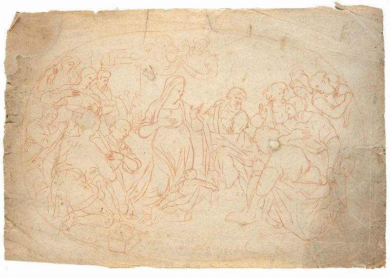 Anonimo, XVIII Sec. - Natività