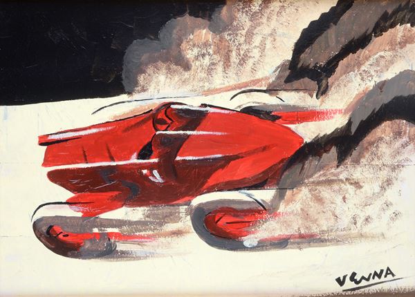 Lucio Venna - Automobile in corsa