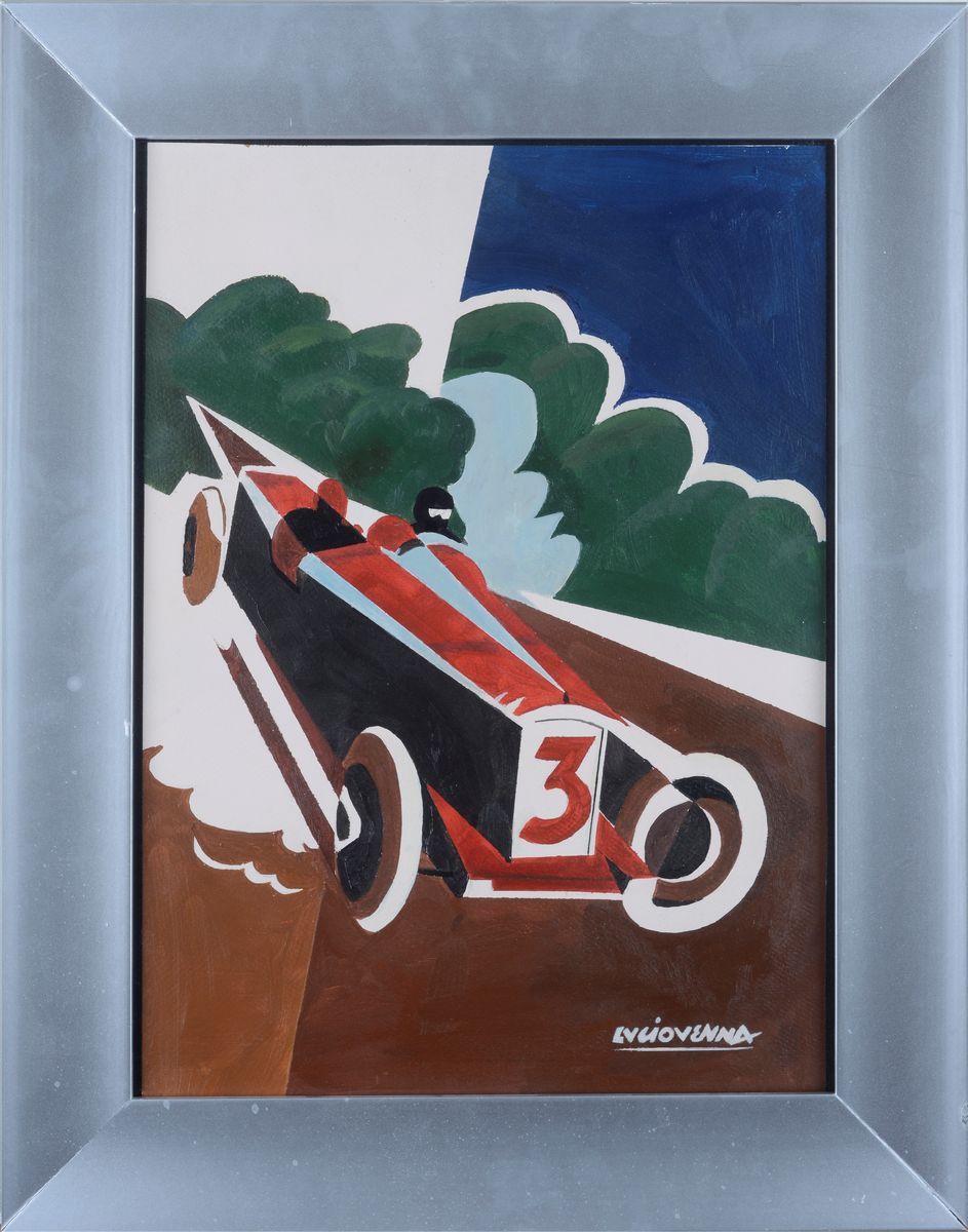 Lucio Venna - Automobile in Corsa