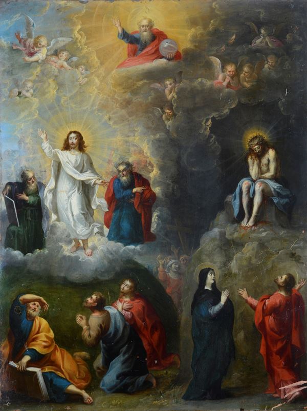 Scuola Fiamminga, XVII sec. - Scenes from the life of Christ