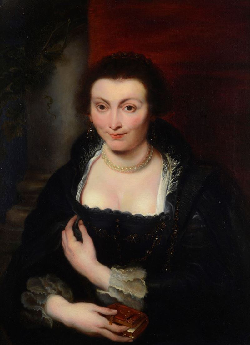 Anonimo, XVII Sec. - Ritratto di Isabella Brandt (moglie di Rubens)