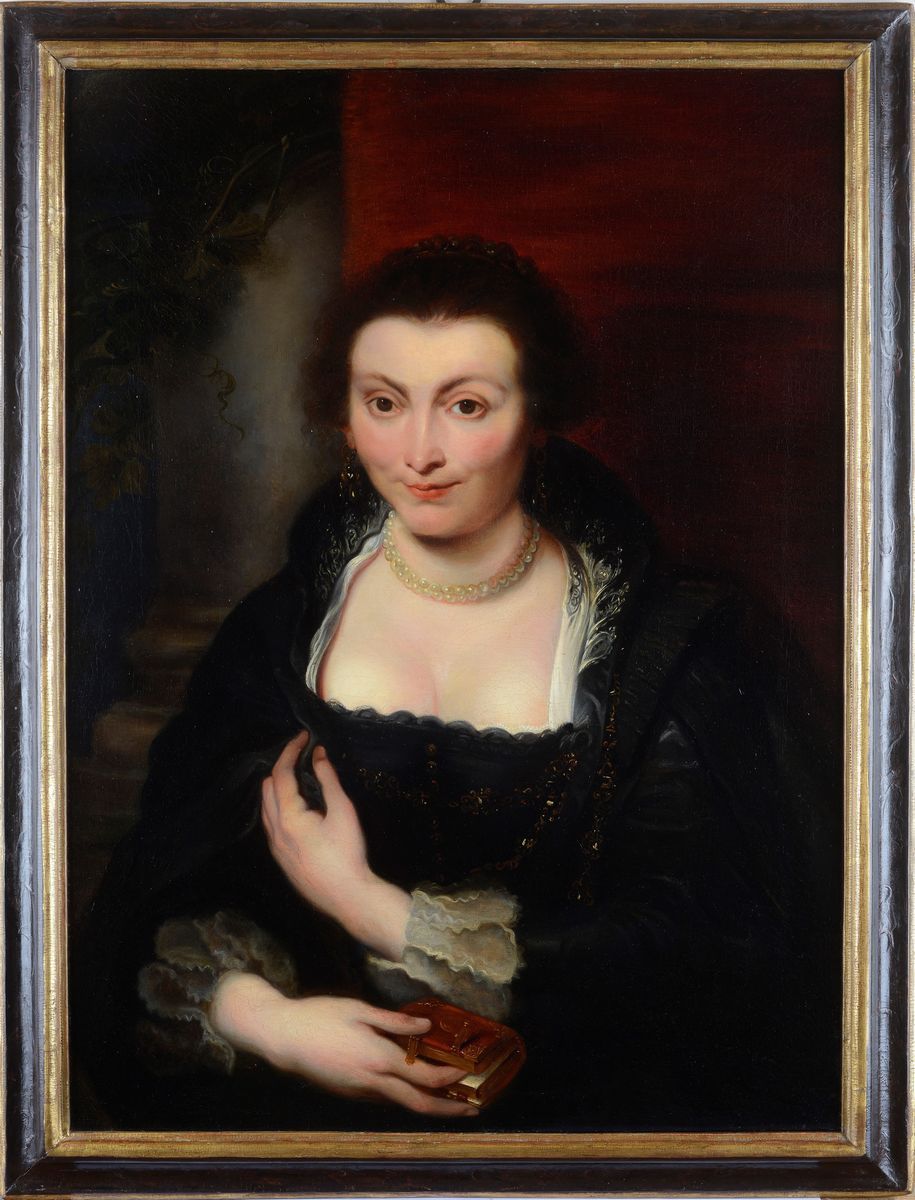 Anonimo, XVII Sec. - Ritratto di Isabella Brandt (moglie di Rubens)