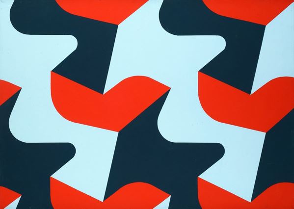 Sergio Lombardo - 2 Forme, 3 colori su toro
