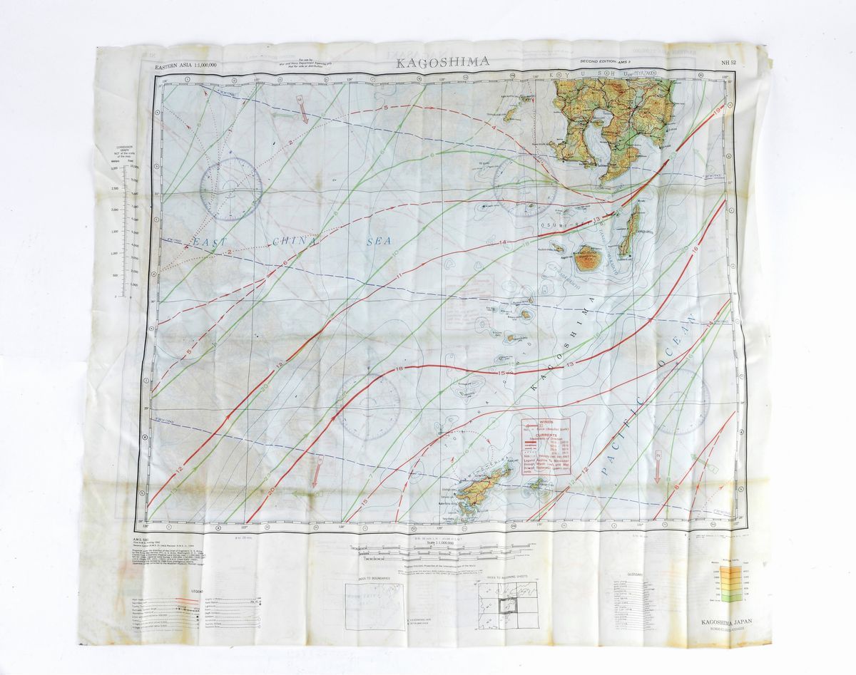 Foulard da Aviatore Americano della II g.M.