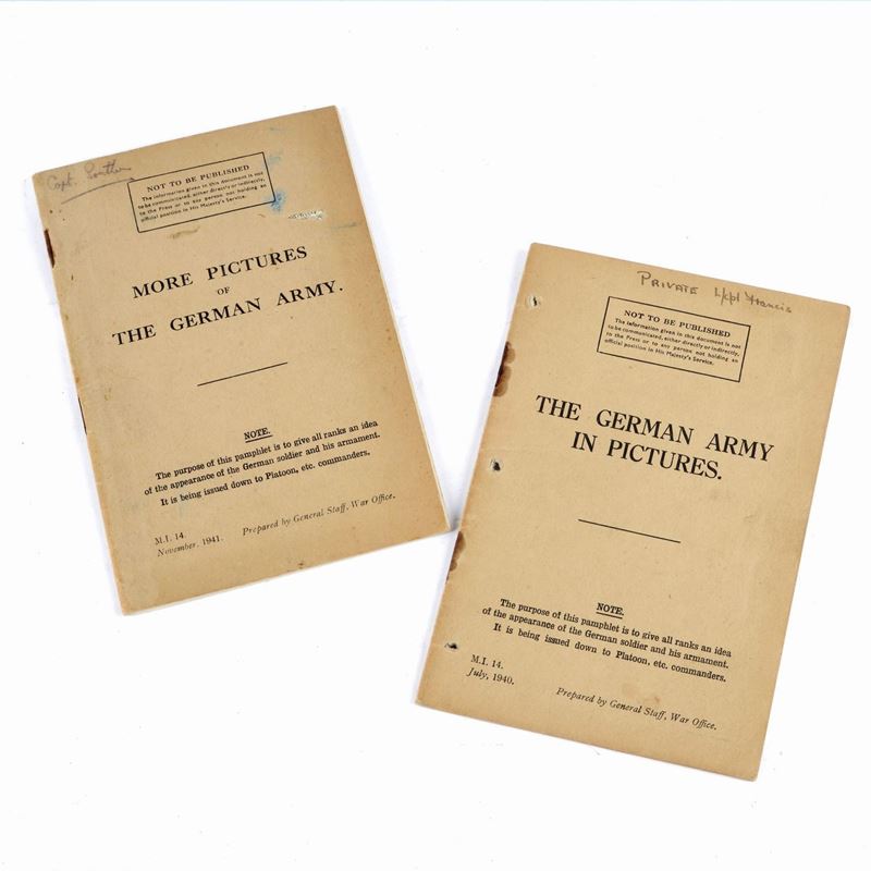 "the German Army in Pictures" Volumi 1 e 2