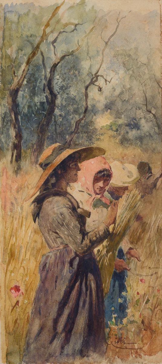Francesco Gioli - Contadine