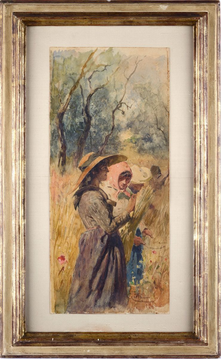 Francesco Gioli - Contadine