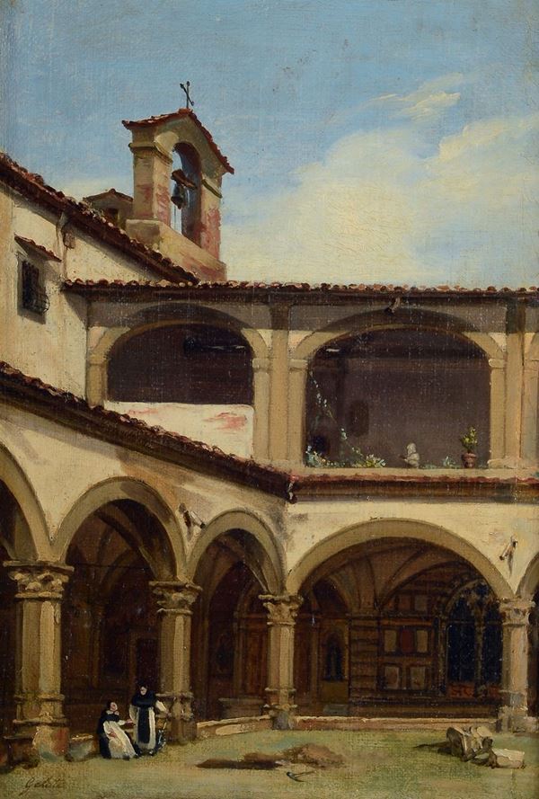 Lorenzo Gelati - Nel chiostro