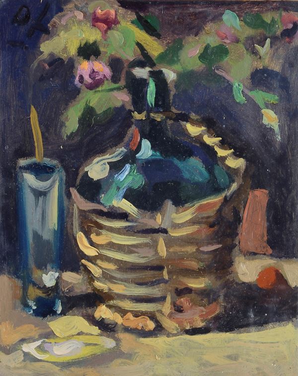 Dilvo Lotti - Flowers and carboy