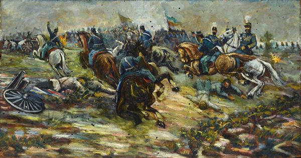 Anonimo, XX sec. - Battaglia