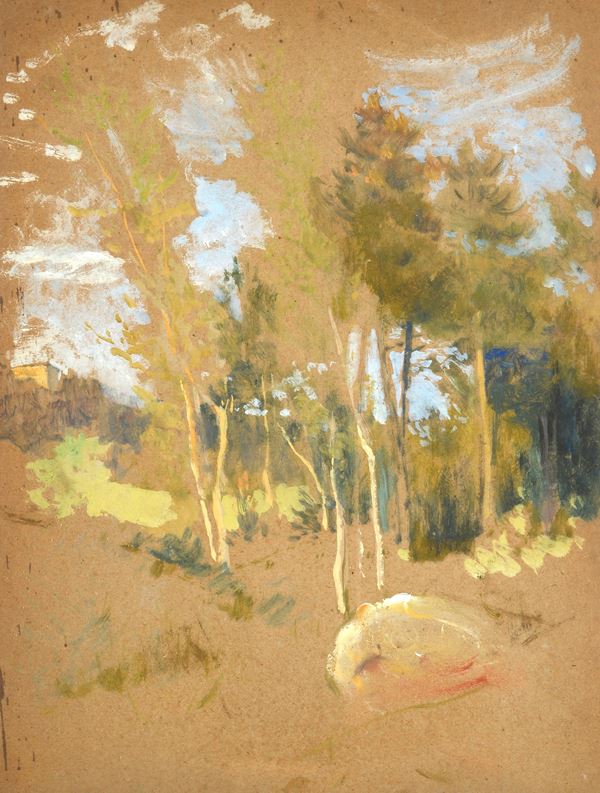 Anonimo, XX sec. - Alberi