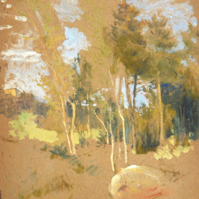 Anonimo, XX Sec. - Alberi