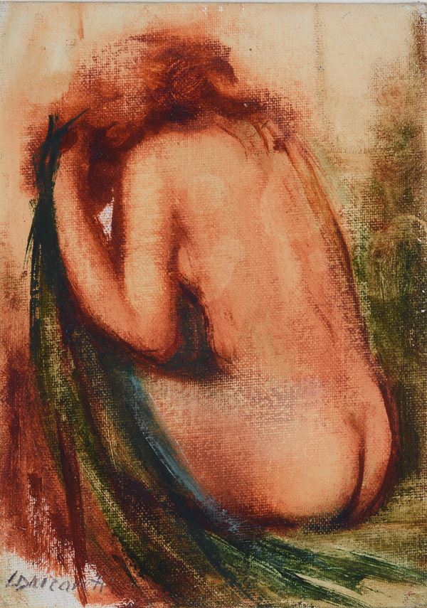Anonimo, XX sec. - Naked from behind