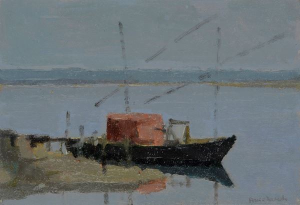 Anonimo, XX sec. - Boat