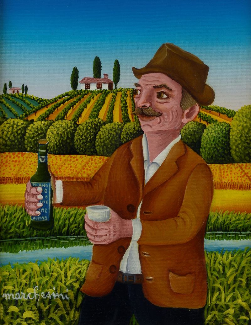 Cesare Marchesini - Bevitore