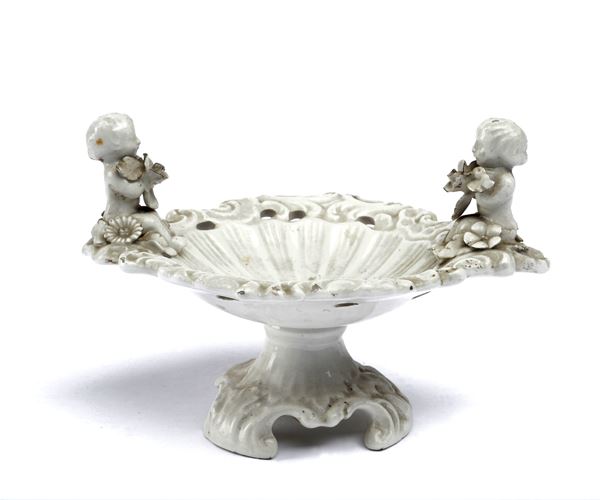 Cestino in maiolica