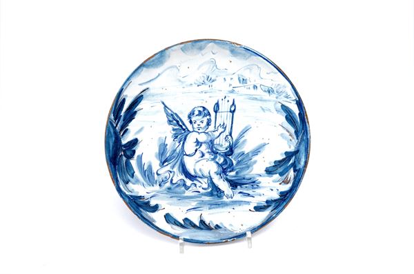 Piatto con putto