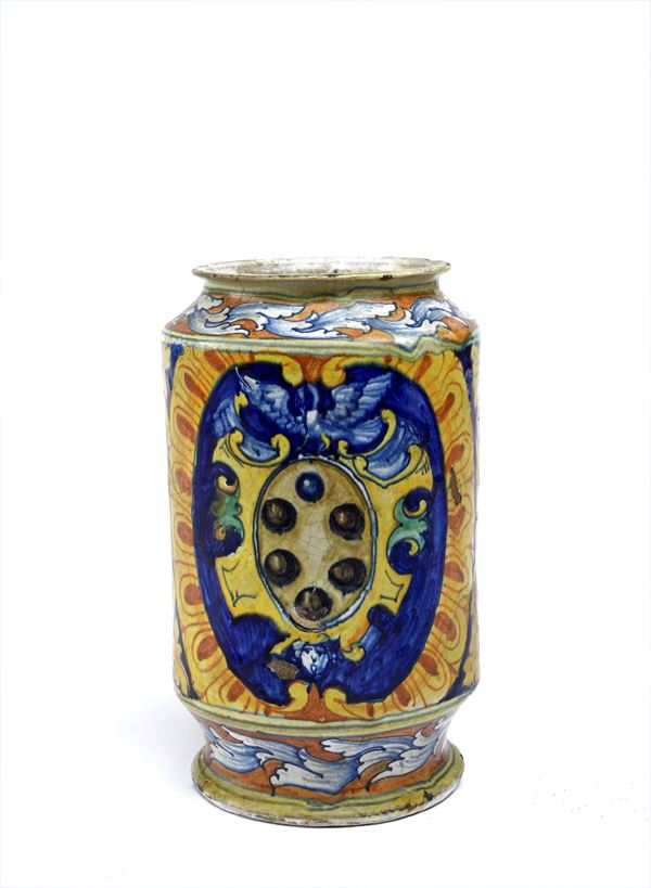 Albarello in maiolica