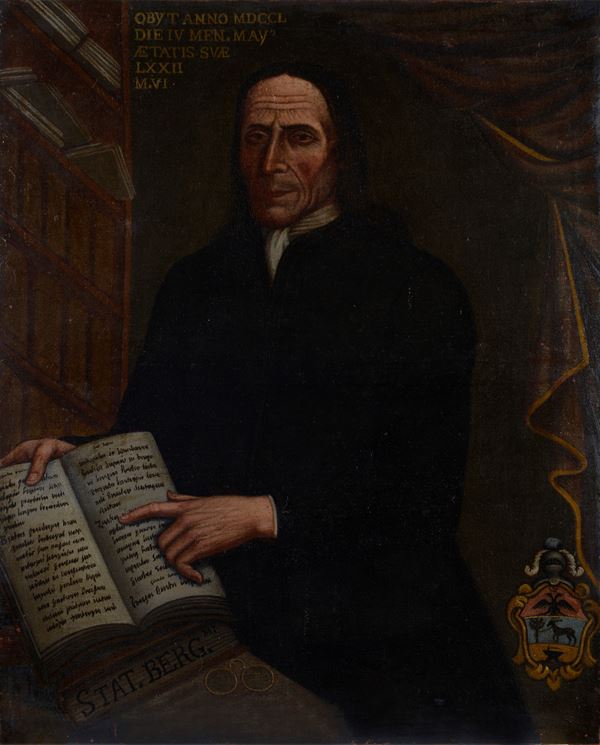 Anonimo, XVIII sec. - Ritratto virile