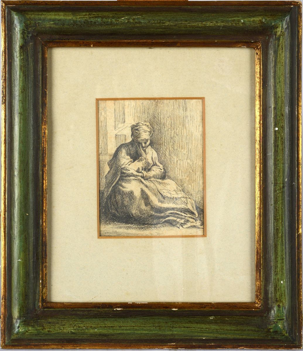 Santa Taide da Parmigianino - Santa Taide (o la Malinconia)