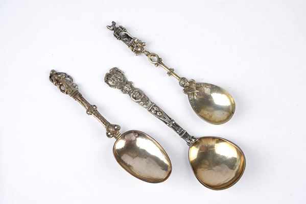 Three figurative spoons