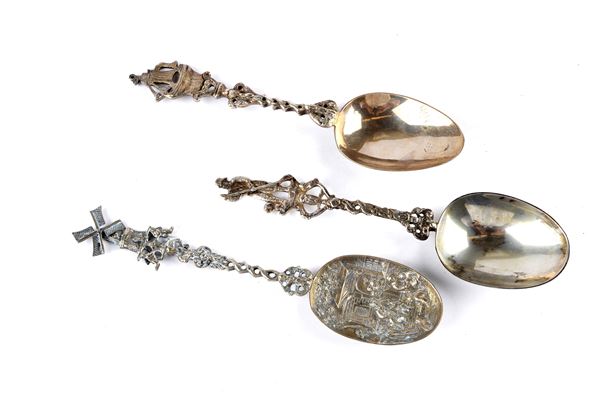 Three figurative spoons