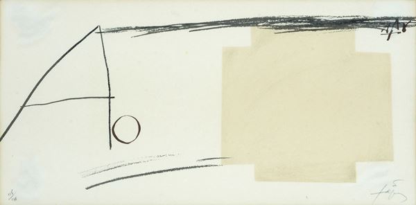 Antoni Tapies - Senza titolo