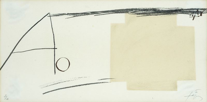 Antoni Tapies - Senza Titolo