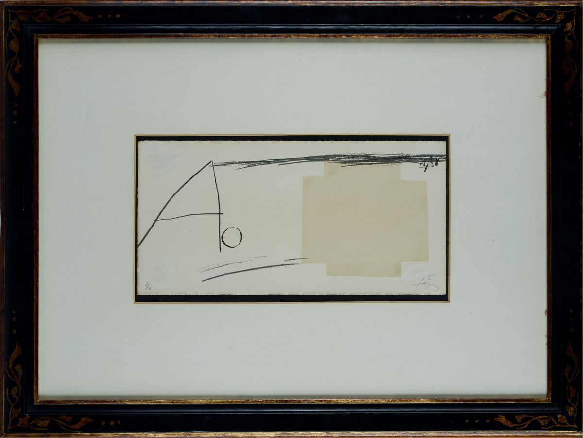Antoni Tapies - Senza Titolo