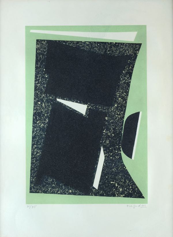 Alberto Magnelli - The Collages of Magnelli, PI. x