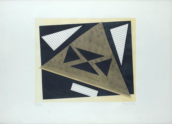 Alberto Magnelli - I Collages di Magnelli - PI. V