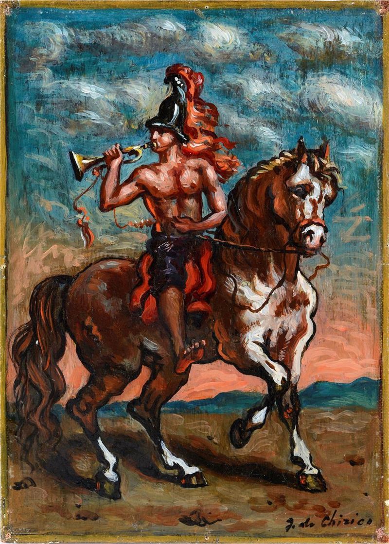 Giorgio De Chirico - Il Trombettiere