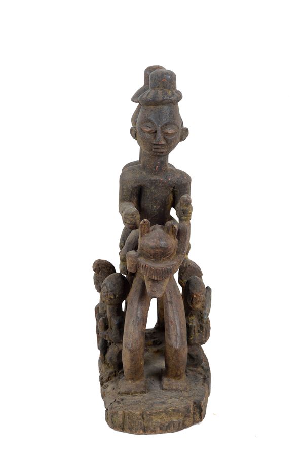 Rare monumental Aowin sculpture