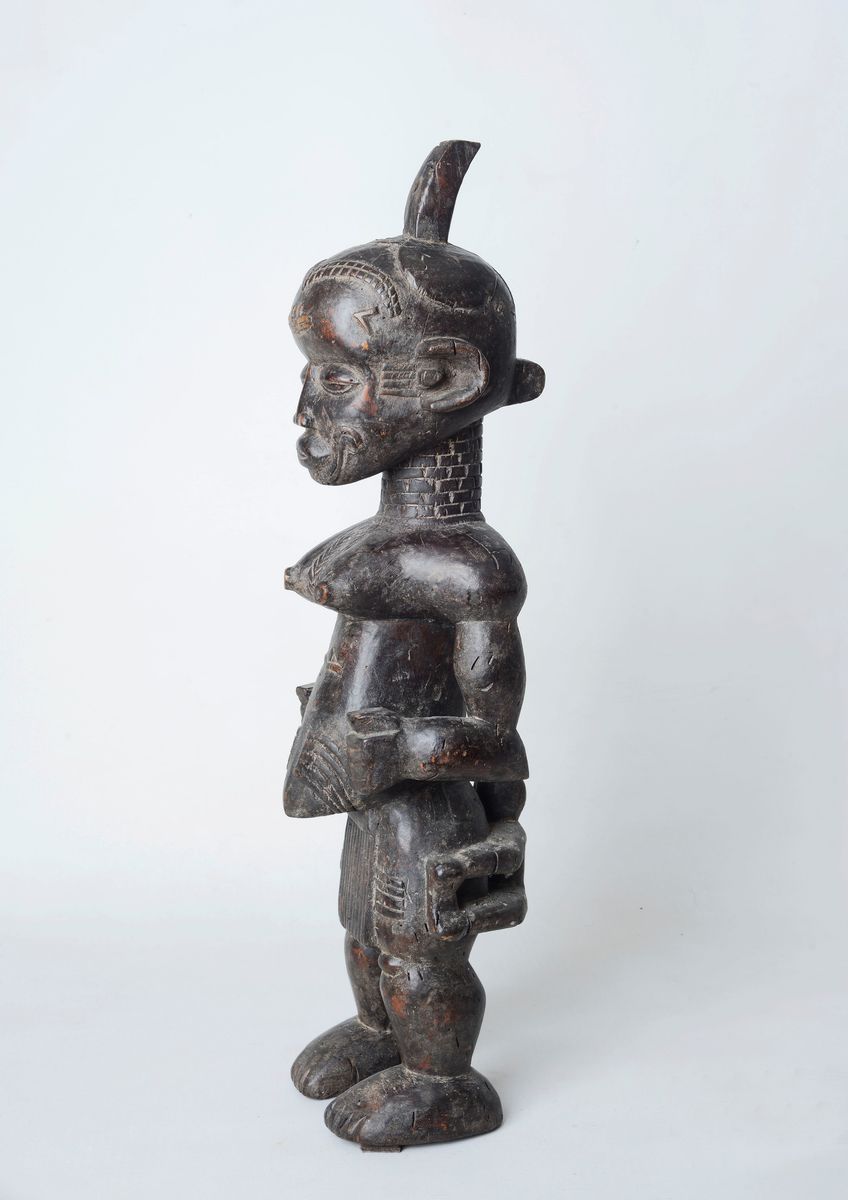 Coppia di Sculture Bena Lulua