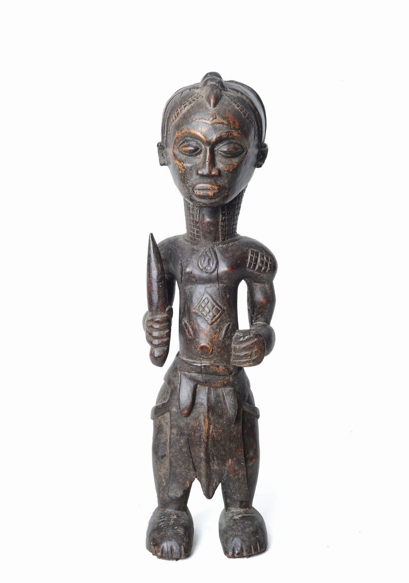 Coppia di Sculture Bena Lulua