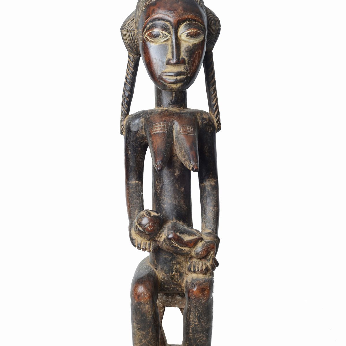 Coppia di Sculture Baulé