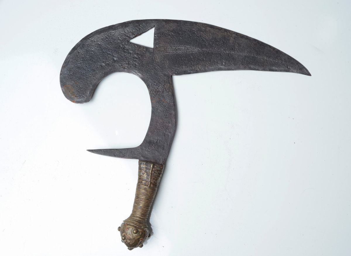 Moneta a Forma di Coltello a Testa di Buchero Fang