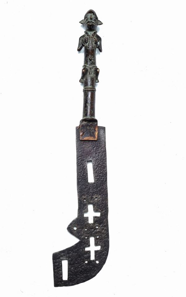 Bini or Yoruba ritual sword