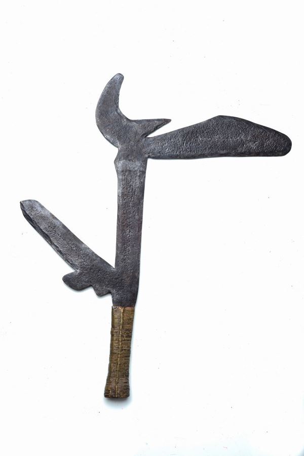 Kpinga azande knife shaped African coin