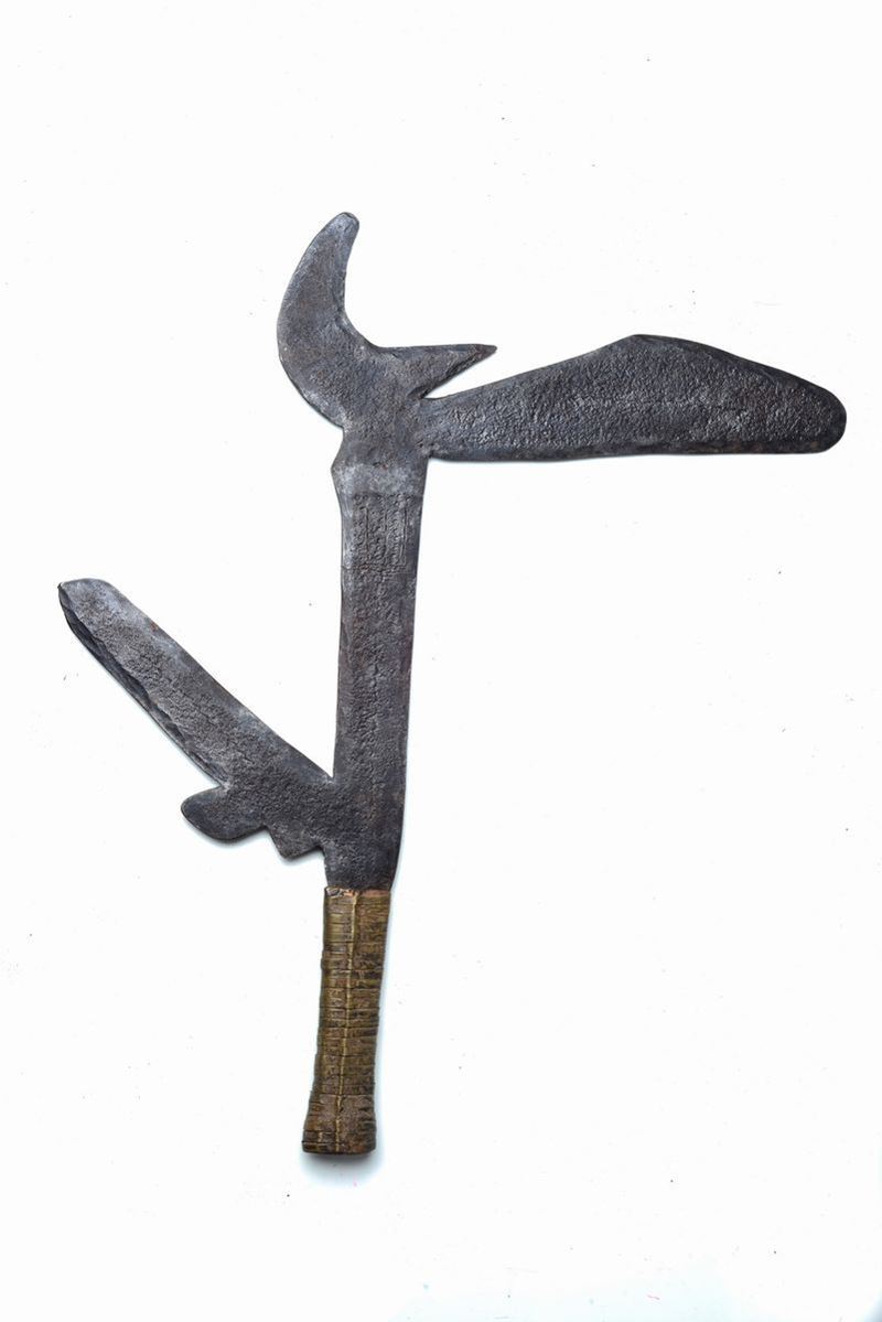 Moneta Africana a Forma di Coltello Kpinga Azande