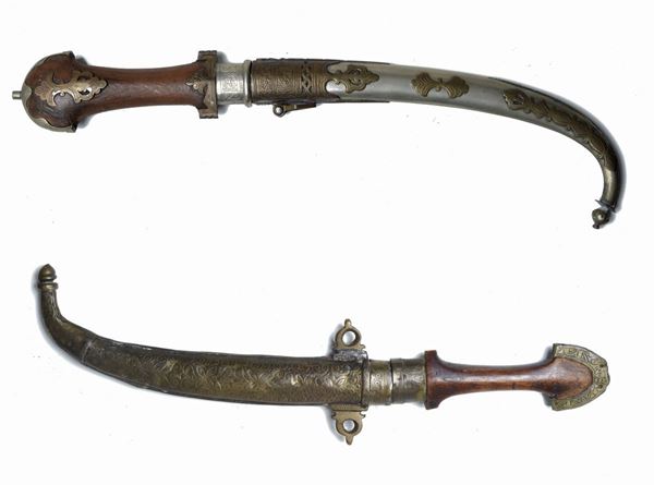 Moroccan kummiya knives